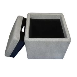 Thomasville Ottoman With Flip-Lid Table, Cement -RV Camping Store Sale 131675 5