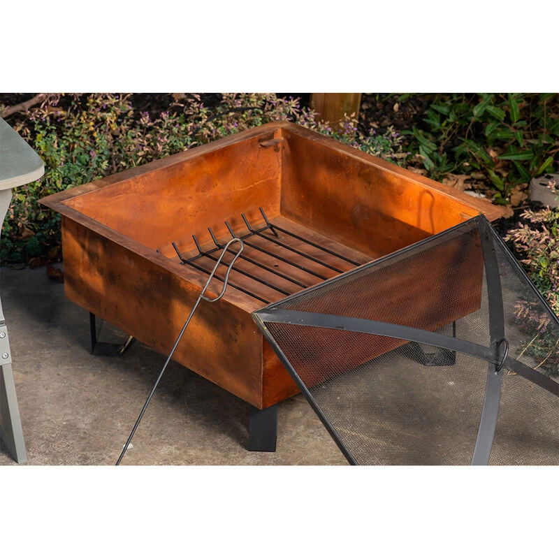 Bond Manufacturing Boxite Wood Burning Fire Pit 4 Bond Manufacturing Boxite Wood Burning Fire Pit - Image 2