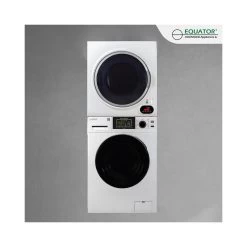 Equator Stackable 835 Super Washer And ED 852 Compact Short Dryer Set, White 12 Equator Stackable 835 Super Washer And ED 852 Compact Short Dryer Set, White -RV Camping Store Sale 131931 3