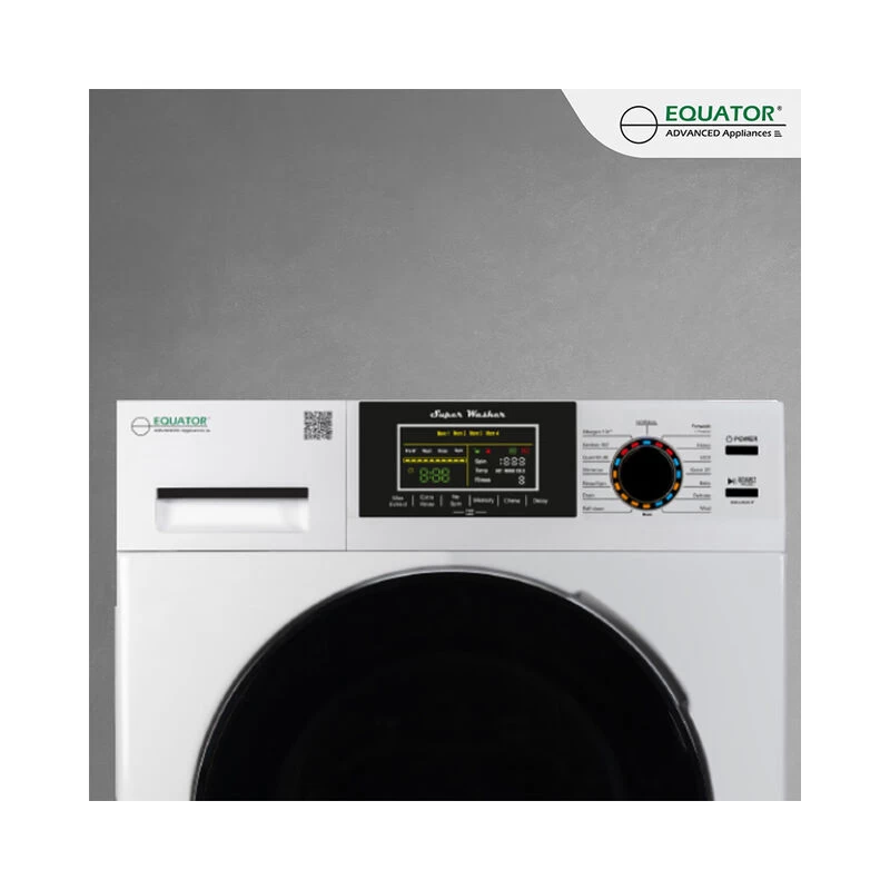 Equator Stackable 835 Super Washer And ED 852 Compact Short Dryer Set, White 6 Equator Stackable 835 Super Washer And ED 852 Compact Short Dryer Set, White - Image 4