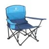 Portable Camping Quad Folding Chair With Cup Holder, Light Blue -RV Camping Store Sale 132863 LIGHTBLUE 1