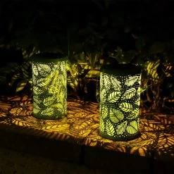 Techko Solar Cylindrical Decorative Lanterns, 2-Pack 9 Techko Solar Cylindrical Decorative Lanterns, 2-Pack -RV Camping Store Sale 133408 4