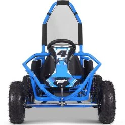 MotoTec Mud Monster 48V 1000W Kid's Electric Go Kart -RV Camping Store Sale 133449 BLUE 4