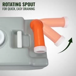 Hike Crew RV Black Water Waste Tank, 6 Gallons -RV Camping Store Sale 133610 6