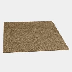 Foss 18" X 18" Self-Adhesive Carpet Tiles, Roanoke, 10-Pack -RV Camping Store Sale 134051 CHESTNUT 2