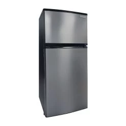 Everchill 4.5 Cu. Ft. 12V DC Power Compact Refrigerator, Right Hinge, Black
