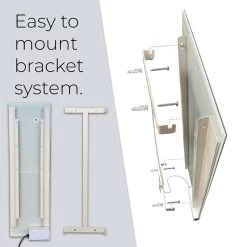Wall Glass Heat Panel, White -RV Camping Store Sale 134905 6