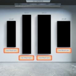 Wall Glass Heat Panel, Black -RV Camping Store Sale 134906 3