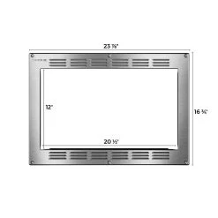 CONTOURE Built-In SMART Air Fry And Convection Microwave Oven With Trim Kit, Stainless Steel -RV Camping Store Sale 137717 1
