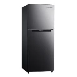 CONTOURE 12 Cu. Ft. Top-Freezer Refrigerator, 2-Door, Black Stainless Steel