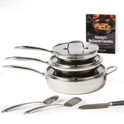 Tristar Copper Chef Titan 10-Piece Cookware Set
