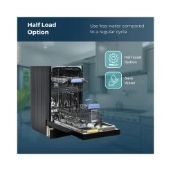 Equator 18" Built-In Dishwasher, 10 Place Settings, Sanitize, 8 Wash Cycles, Stainless 20 Equator 18" Built-In Dishwasher, 10 Place Settings, Sanitize, 8 Wash Cycles, Stainless -RV Camping Store Sale 138283 12