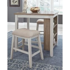 Skempton Counter Height Bookshelf Dining Table And Bar Stools (Set Of 3) 7 Skempton Counter Height Bookshelf Dining Table And Bar Stools (Set Of 3) -RV Camping Store Sale 138854 3