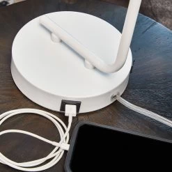 White Covybend Desk Lamp -RV Camping Store Sale 138909 3