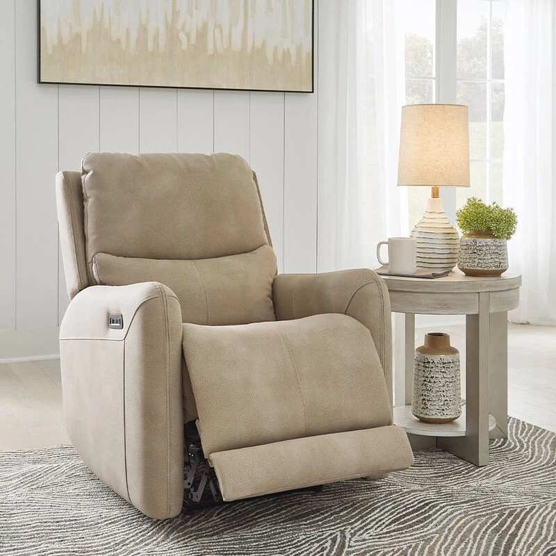 Next-Gen DuraPella Power Recliner, Sand 5 Next-Gen DuraPella Power Recliner, Sand - Image 3