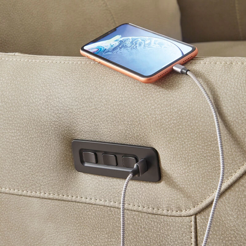 Next-Gen DuraPella Power Recliner, Sand 6 Next-Gen DuraPella Power Recliner, Sand - Image 4