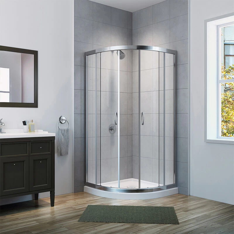 A&E Bath And Shower Mona 36" Round Shower 4 A&E Bath And Shower Mona 36" Round Shower - Image 2