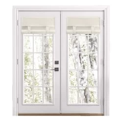 Camalay® French Door Shade Harmony, 25" X 70", Wheat