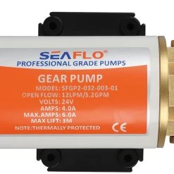SEAFLO 12V 3.2 GPM Oil And Diesel Gear Pump 9 SEAFLO 12V 3.2 GPM Oil And Diesel Gear Pump -RV Camping Store Sale 140272 3