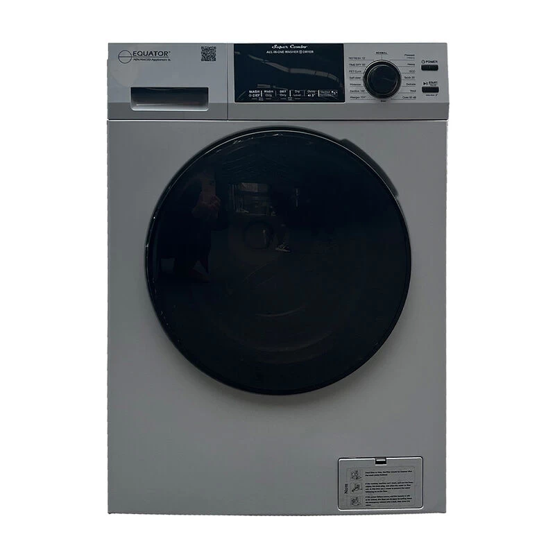Equator 15-lb. All-in-One Combo Washer Dryer, Silver 3 Equator 15-lb. All-in-One Combo Washer Dryer, Silver