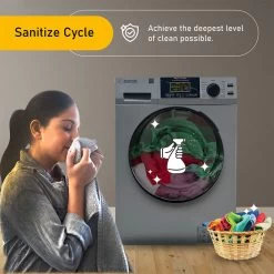 Equator 15-lb. All-in-One Combo Washer Dryer, Silver 24 Equator 15-lb. All-in-One Combo Washer Dryer, Silver -RV Camping Store Sale 140312 14