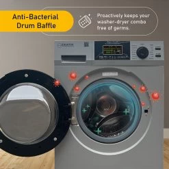 Equator 15-lb. All-in-One Combo Washer Dryer, Silver 27 Equator 15-lb. All-in-One Combo Washer Dryer, Silver -RV Camping Store Sale 140312 17