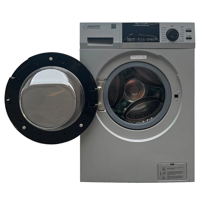 Equator 15-lb. All-in-One Combo Washer Dryer, Silver 12 Equator 15-lb. All-in-One Combo Washer Dryer, Silver - Image 10