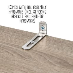 Honey Can Do Stackable Storage Drawers With Wood Finish 8 Honey Can Do Stackable Storage Drawers With Wood Finish -RV Camping Store Sale 140358 3