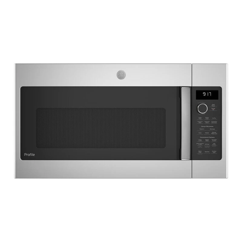 GE Profile 1.7 Cu. Ft. Convection Over-the-Range Microwave Oven With Air Fry, Stainless Steel 3 GE Profile 1.7 Cu. Ft. Convection Over-the-Range Microwave Oven With Air Fry, Stainless Steel