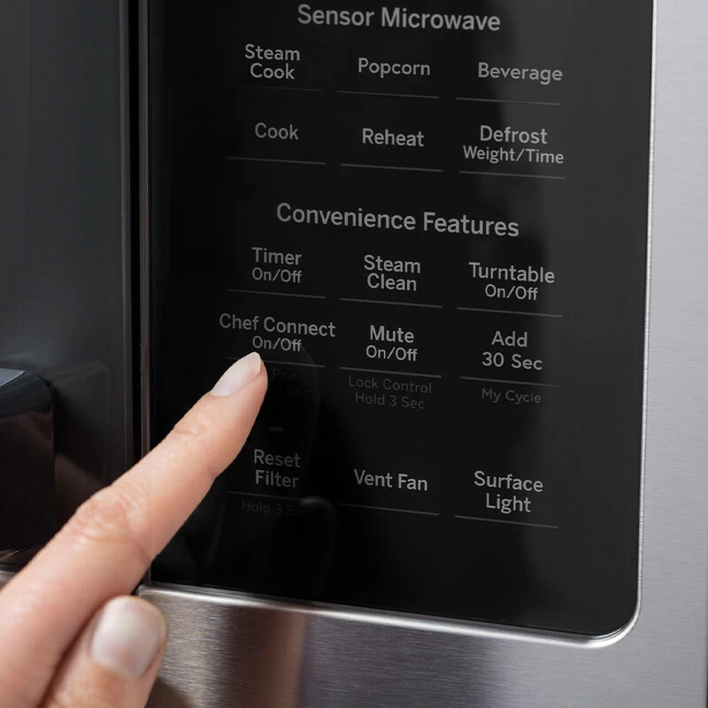 GE Profile 1.7 Cu. Ft. Convection Over-the-Range Microwave Oven With Air Fry, Stainless Steel 4 GE Profile 1.7 Cu. Ft. Convection Over-the-Range Microwave Oven With Air Fry, Stainless Steel - Image 2