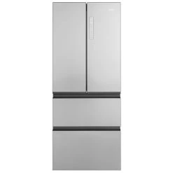 Haier 14.5 Cu.ft. 115V Refrigerator, 4-Door, Stainless Steel