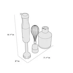 GE Immersion Blender With Accessories 10 GE Immersion Blender With Accessories -RV Camping Store Sale 141005 3