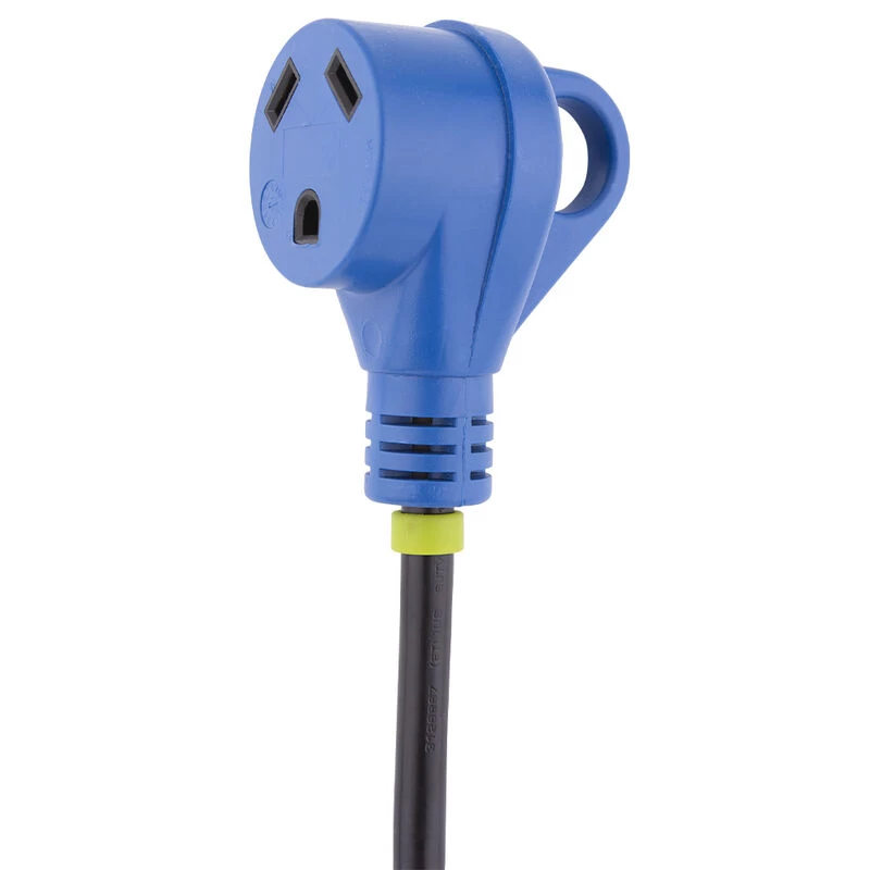 Electric World 15 Amp To 30 Amp Adapter Round Cord 4 Electric World 15 Amp To 30 Amp Adapter Round Cord - Image 2