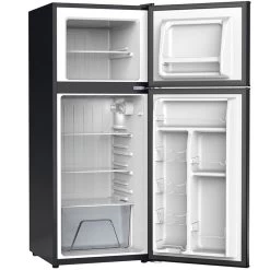 CONTOURE 4.6 Cu.ft. 12V Refrigerator, Black -RV Camping Store Sale 141914 2