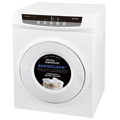 CONTOURE 24" Stackable Front-Load Electric Dryer, White