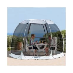 Leedor Pop-Up Screen House Tent, 10' X 10', Gray -RV Camping Store Sale 365339 6