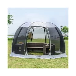 Leedor Pop-Up Screen House Tent, 12' X 12', Gray 12 Leedor Pop-Up Screen House Tent, 12' X 12', Gray -RV Camping Store Sale 365342 5