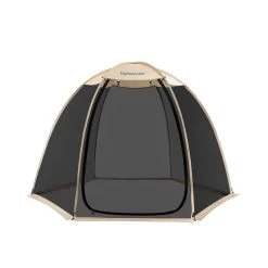 Eighteentek Pop-Up Screen House Tent, 10' X 10', Beige