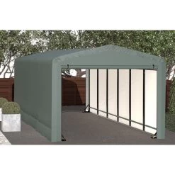 ShelterLogic ShelterTube Garage, 10'W X 27'L X 8'H -RV Camping Store Sale 381261 GREE 3