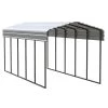 ShelterLogic Arrow Carport, 10'W X 24'L X 9'H -RV Camping Store Sale 381351 EGGSHELL 1