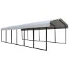 ShelterLogic Arrow Carport, 12'W X 29'L X 7'H -RV Camping Store Sale 381372 EGGSHELL 1
