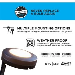 Enbrighten Seasons LED Color-Changing Landscape Lights, 110', 12-Pack -RV Camping Store Sale 382292 3