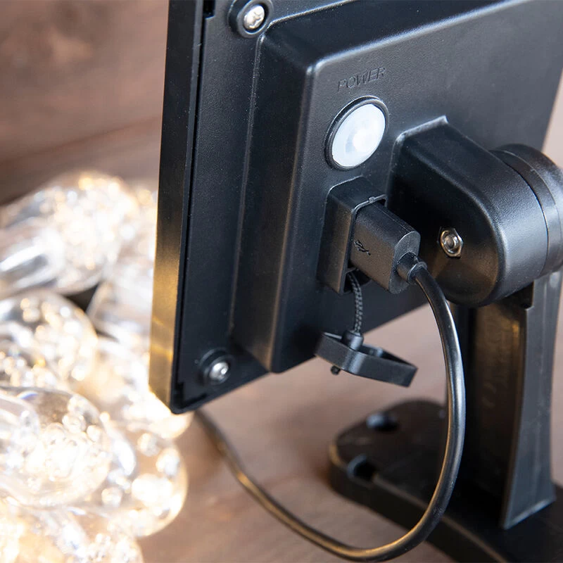 Enbrighten USB-Powered Solar Acrylic Cafe String Lights, 12' 12 Enbrighten USB-Powered Solar Acrylic Cafe String Lights, 12' - Image 10