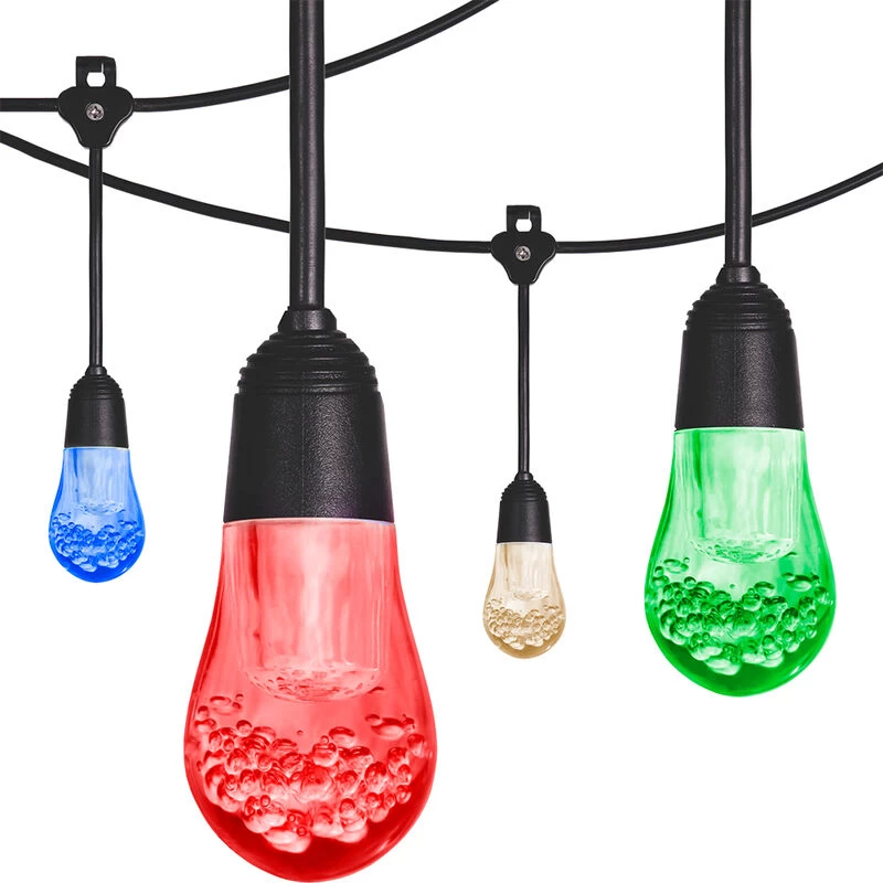 Enbrighten Color-Changing 24' Cafe String Lights 3 Enbrighten Color-Changing 24' Cafe String Lights