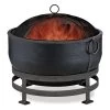Endless Summer Oil-Rubbed Bronze Wood-Burning Outdoor Fire Pit With Kettle Design -RV Camping Store Sale 382397 1