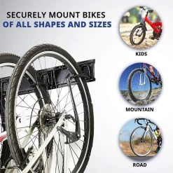 RaxGo Wall-Mounted Bike Rack -RV Camping Store Sale 384035 3