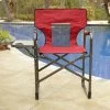 Mac Sports Director's Chair With Side Table -RV Camping Store Sale 623342 RED 1
