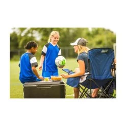 Coleman Quad Chair With Cooler -RV Camping Store Sale 623475 BLUE 4