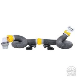 Camco Mega All In One, 9 Piece, 20' Sewer Drain System -RV Camping Store Sale 630070 GRAYYELLOW 8