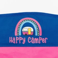 Venture Forward Happy Camper Children's Director's Chair -RV Camping Store Sale 755678 PINK 4